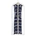 HANGERWORLD Clear Plastic Garment Bags for Hanging Clothes, 60inch Long Dress Cover Bag (Pack of 6)