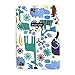Ah Goo Baby Diaper Travel Pouch, Zoo Frenzy Pattern