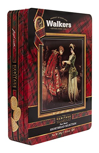 Walkers shortbread assorted flora macdonald tin, 10.6-o…