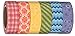 Washi Tape | Evermae Design Co. -- Rainbow Prism Premium Japanese Washi Tape, Set of 6 Rolls