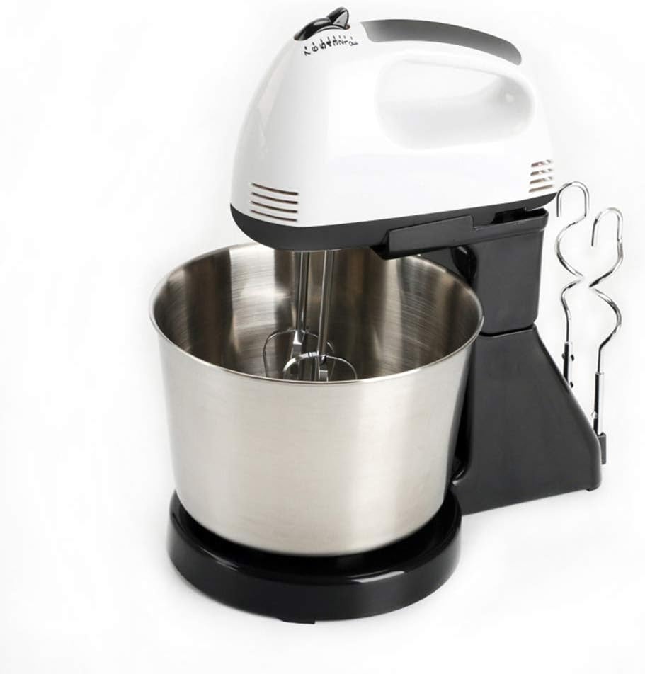 Professional Electric Hand Mixer 5 Speed Powerful Handheld Whisk for Kitchen Baking Cake Mini Egg Cream Food Beater,Black