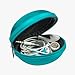 It is Earphone Headset Earbuds Hard Hold Case (Aqua)