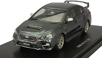 Amazon エブロ 1 43 スバル Wrx Sti 14 ダークグレー 完成品 ミニカー ダイキャストカー ホビー