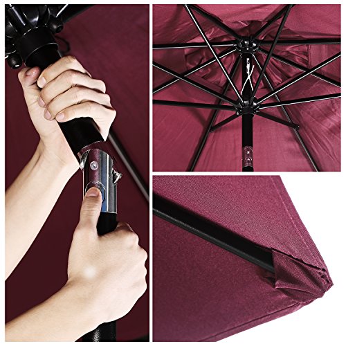 3 UHINOOS+Umbrella+Polyester+Umbrella+Fade+Resistant