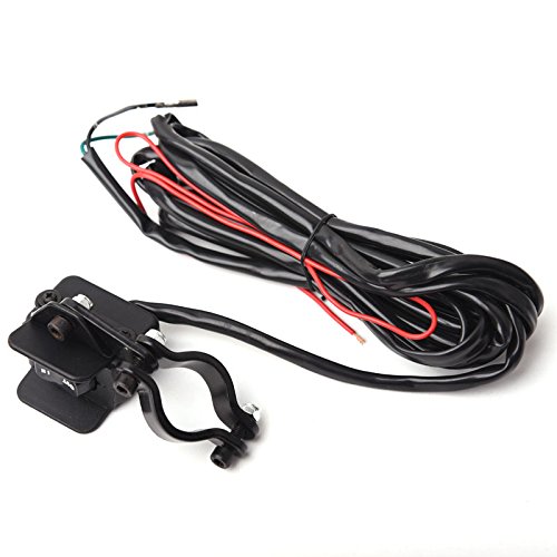 12V Solenoid Relay Contactor & Winch Rocker Thumb Switch Combo for ATV UTV