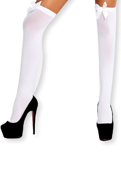 Amazinggirl Kniestrümpfe und Overknees Strümpfe für Damen und Mädchen Cosplay Unisex cheerleader college Kniehöhe