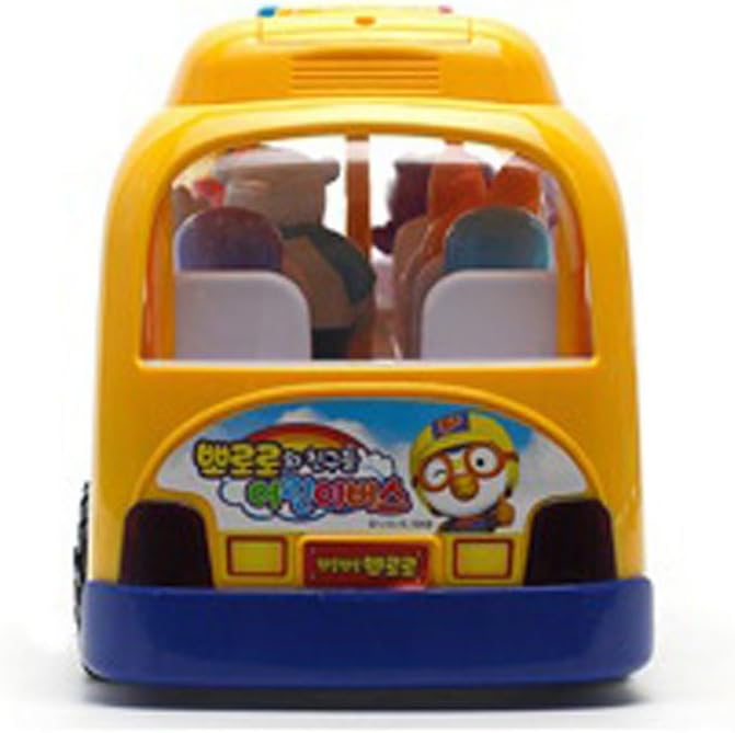 pororo school bus toy