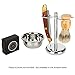 Excellent Straight Razor Stand Kit - Bowl, Stand & Natural Shaving Soap ~ Fits Razor + Brush, Prolong Life Your Shave Brush, Protect Razor. Organize Your Bathroom, Make Her Happy (Fits Straight Razor)