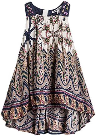 childdkivy Baby Girls Summer Dress Bohemian Fashion Clothes