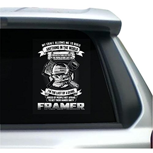 Framer American Framer Construction Hammer Saw - Sticker