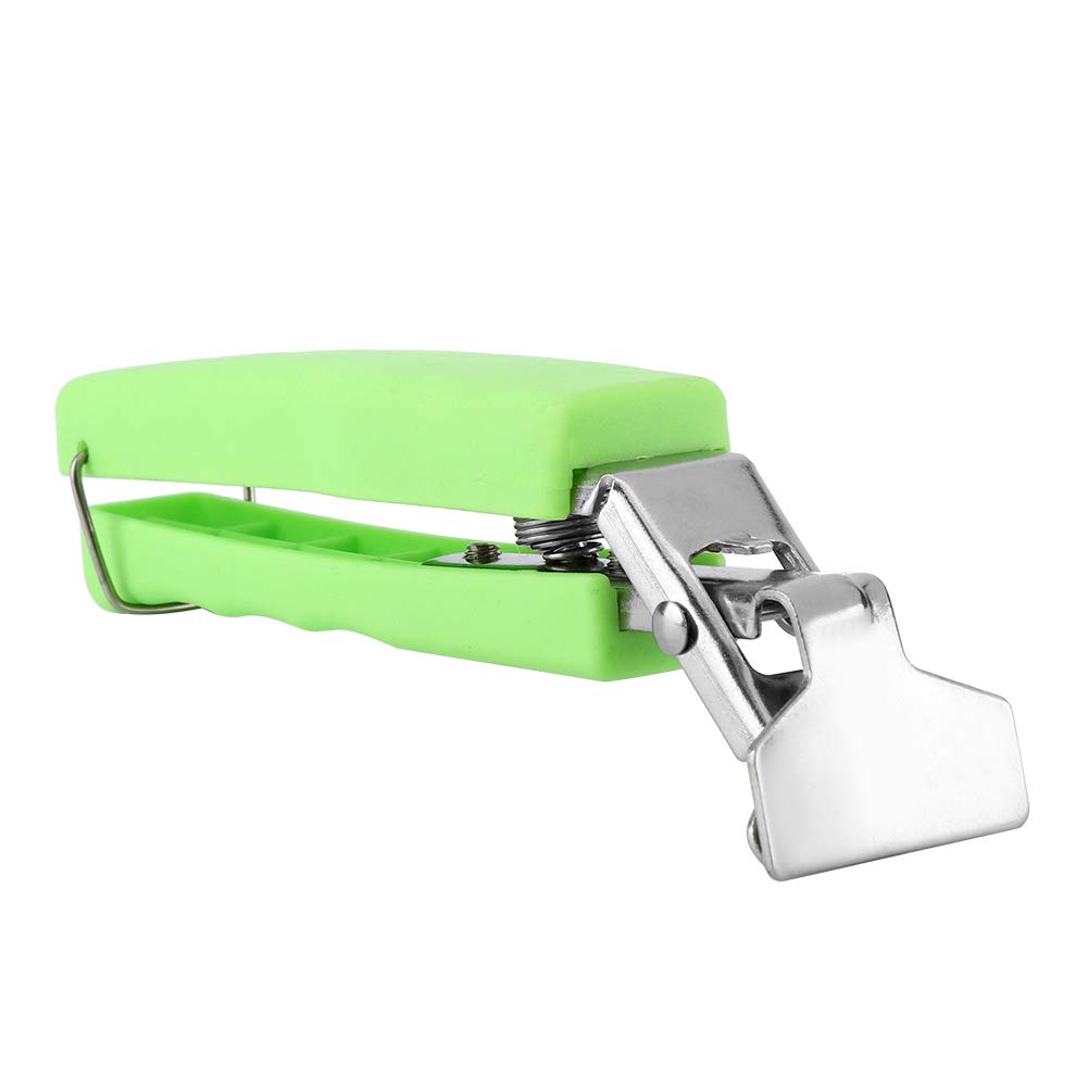 Stainless Steel Multi Function Anti Scald Bowl Clip,Hand held Dish Clamp Holder Safe Tongs Cooking Oven Air Fryer Camping Tool (Green) Tableware