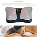 Luxmass Shiatsu Pillow Massager- Shiatsu Kneading Massage & Infrared Heat with AC Adapter and Car Adapter