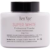 Ben Nye Super White Translucent Face Powder 1.5 Oz Shaker Jar