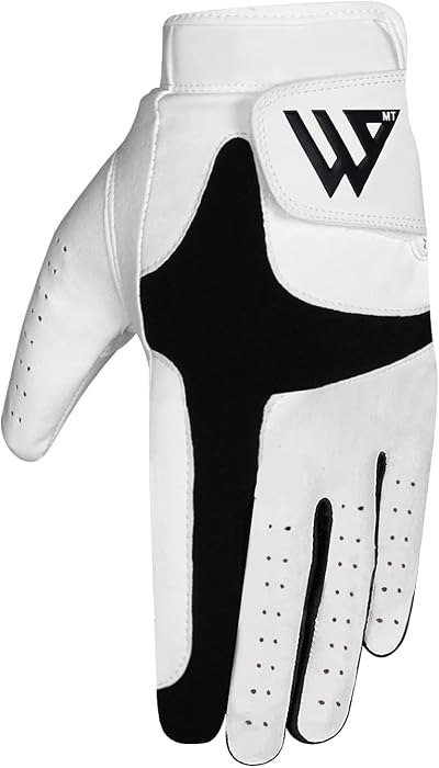 WESTWOOD FOX Golf Glove Men Left Hand Non Slip Leather Grip Flexible Wear