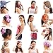 Zupro Bandana Headband Sun Protection Face Mask Balaclava Neck Gaiter Magic Scarf Headwear,for Hiking Running Cycling Yoga Fishing.Rainbow Tie Dye