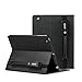 Meko 2Packs Stylus Pen Case Holder Sleeves for Apple Pencil(1st and 2nd Gen), Premium Genuine Leather Case Pouch Built-in Elastic Band for Stylus Pens - Black/Black