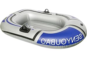 PLKO Inflatable Boat,Swimming Pool and Lake Inflatable Boat