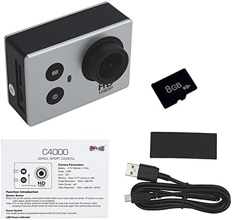 DRONESHOP MJX C4000 Aerial Sport Action Camera 1080P for MJX Bugs 3