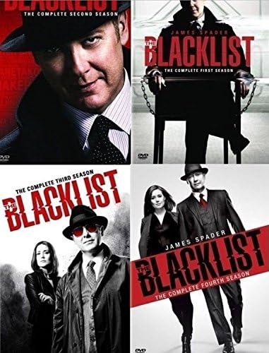 The Blacklist: The Complete Series Seasons 1-4 DVD