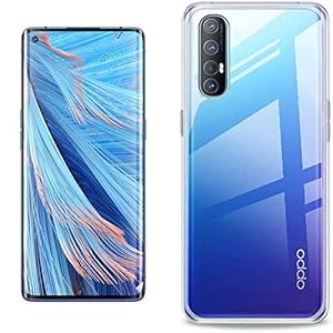 Young & Min Cover per Oppo Find X2 Neo 5G + Pellicola Vetro Temperato, Custodia Sottile Silicone TPU Bumper Case Antiurto Antigraffi Case Cover per Oppo Find X2 Neo 5G - immagine 6