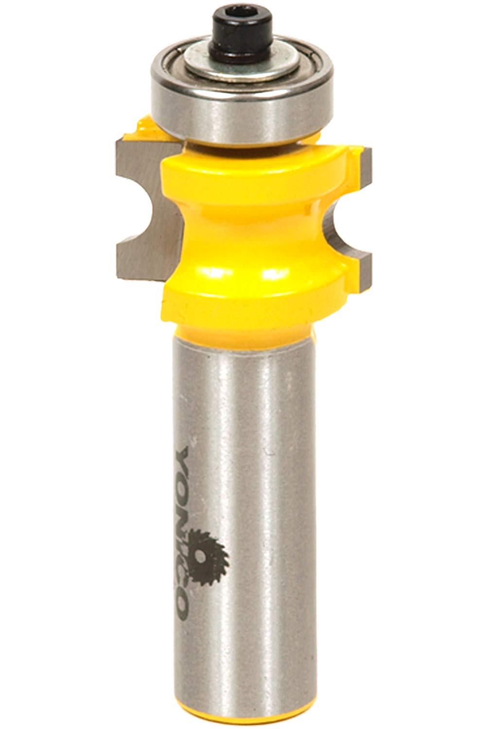 Yonico 13113 - Bullnose Router Bit, Bead Radius: 1/8", Bead Diameter: 1/4" - 1/2" Shank — image 1
