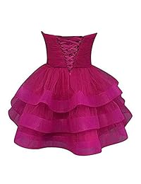 Pettus P534 - Vestido corto de lentejuelas con volantes para mujer