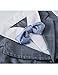 HMD Baby Boy Gentleman White Shirt Waistcoat Bowtie Tuxedo Onesie Jumpsuit Overall Romper (Grey, 3-6 M)
