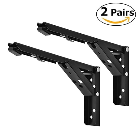 2pcs Soportes para Estantes de Resorte para Montaje de Pared ...