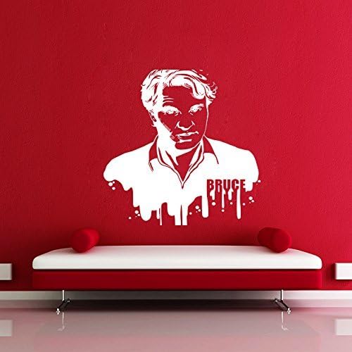 Zigzacs Wall Sticker Dr Bruce Banner Design Decal Removable Mural DIY Home Décor