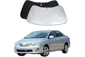 AATOPPUS Corolla Custom Windshield Sun Shade for Toyota Corolla 2009 2010 2011 2012 2013 Front Window Sunshade Sun Visor 240T Shade Blocks UV Rays Car Accessories