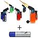 5Pack Angle Eagle Jet Flame Butane Torch Lighter Refillable Windproof+FREE Colibri butane