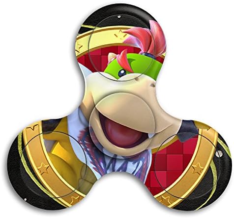 CATHY THOMAS Bowser JR Fidget Spinner Fidget Toy High Speed Giving Up Smoking Time Killer ADD ADHD Hand Spinner Toy For Adults Kids