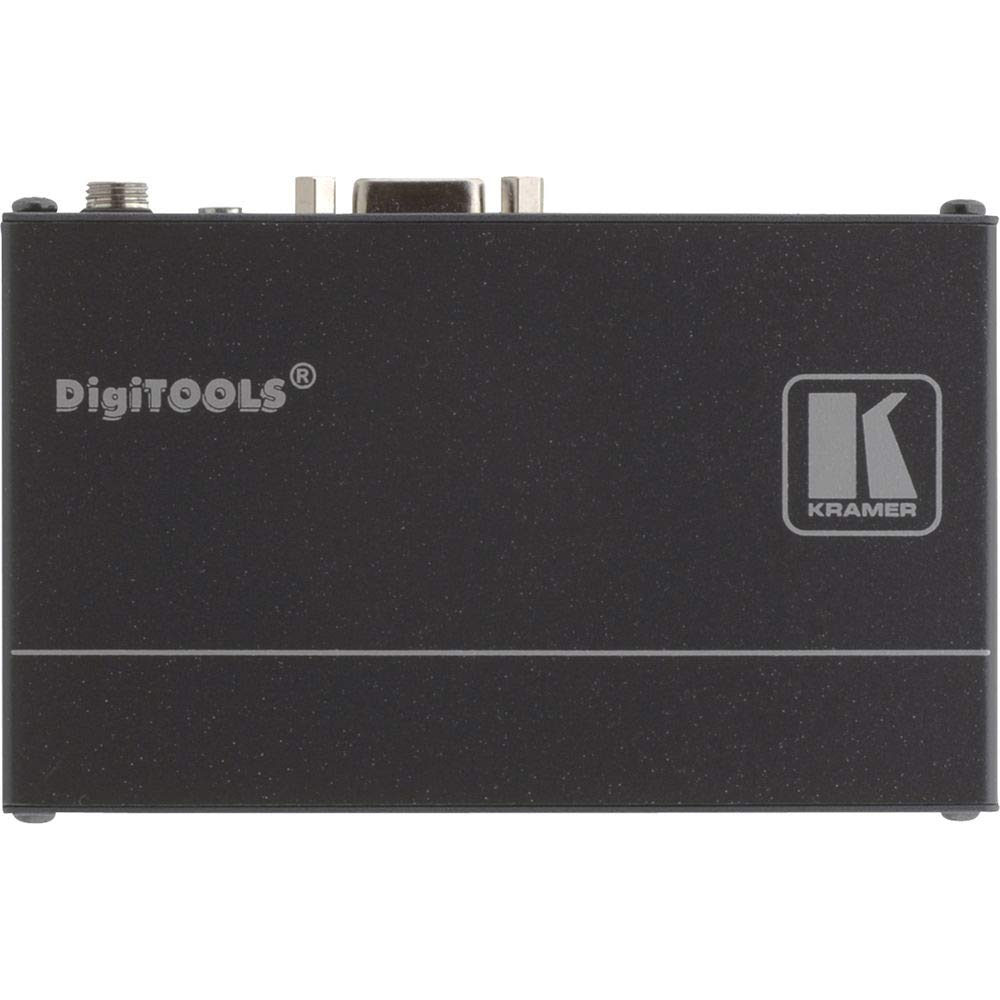 Kramer Electronics tp-580r Audio/Video Extender – A/V Extender (RS-232, 0 – 40 °C, -40 – 70 °C, 10 – 90%, 12 V, 188 x 114 x 24 mm Black
