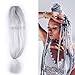 100% Kanekalon 1Pcs/Lot Braiding Hair Extensions Jumbo Braiding Crochet Hair Extensions Synthetic Straight Crochet Braids Hairstyles(Silver#,48inch,57g)