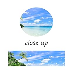 Seaside Landscape Canvas Wall Art Blue Sky And