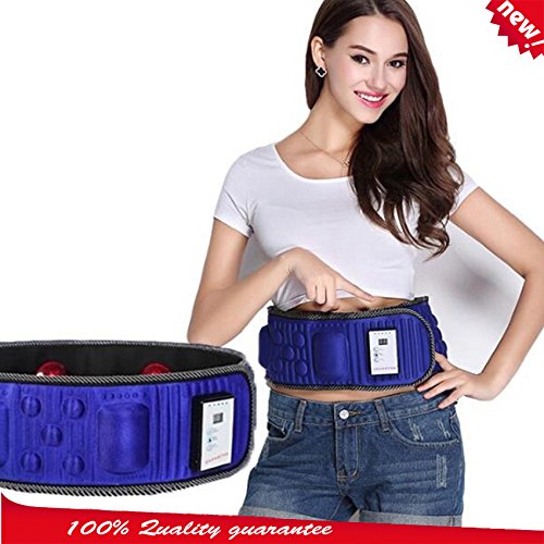 Electric fitness vibrating slimming massager infrared h…