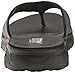 Skechers Performance Men's On The Go 400 Flip Flop,Black Synthetic Leather,9 M US
