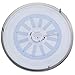 GetInLight LED Flush Mount Ceiling Light, 18-Inch, 30W(150W Equivalent), Brushed Nickel Finish, 4000K(Bright White), Dimmable, Round, Dry Location Rated, ETL Listed, IN-0307-4-SN-40