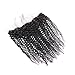 Original Queen Brazilian Unprocessed Virgin Kinky Curly 13x4 Frontal Deep Curly 100% Human Hair Extensions Free Part Frontal 18 Inches