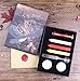 Unique Vintage Sealing Wax Stamp Kit with Spoon Wax Seal Wooden Stamp Initial Letters HP of Stamp Retro Stamps Maker Gift Box Set Halloween Christmas Birthday Gift for Kids or Friends