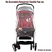 Baby Mosquito Net for Strollers, Carriers, Car Seats, Cradles. Fits Most Cribs, Made of White, Portable & Durable Baby Insect Netting