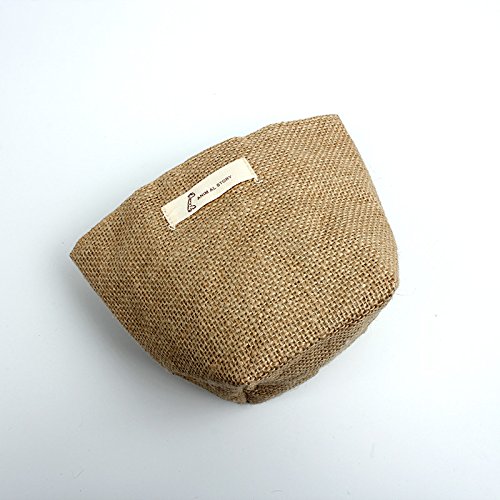 Leinen robuster Baumwolle Aufbewahrungstasche für Home Badezimmer Büro