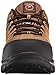 Skechers for Work Men's Dunmor 77070 Work Shoe,Brown Suede/Orange Trim,10 M US