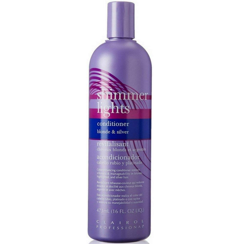 Clairol Shimmer Lights Conditioner - Blonde & Silver 473 ml (Pack of 6)