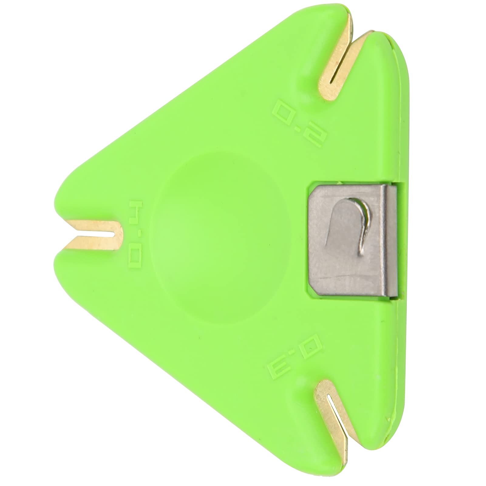 Pwshymi Fishing Coated Braid Stripper Tool Line Coated Removal Tool Line Cutter Fishing Line Cutter Fishing Accessory for Outdoor Fishing(Green)