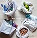 EcoKeeps 12 Reusable Produce Bags with Tare Weight Tags, Premium Mesh Bags for Grocery Shopping & Storage (Set of 12) (12)