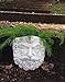 Old World Vintage Greek God Head Wall Hung Planter in Vintage White Finishthumb 3