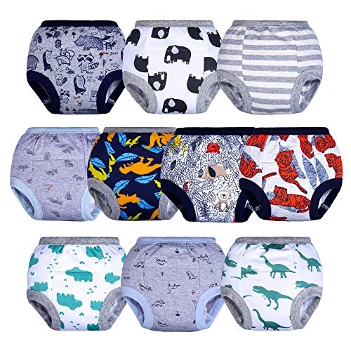 BIG ELEPHANT Potty Training Underwear, 100 Cotton Absorbent Unisex