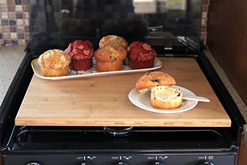 Camco-Bamboo-43571-Stove-Cover-Silent-Top