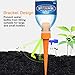 [Upgrade] Plant Watering Devices- 15 PCS Self Watering Spikes, Automatic Plant Waterer, Irrigation Drippers with Slow Release Control Valve Switch for Flower beds, Vegetable Gardens, Lawn